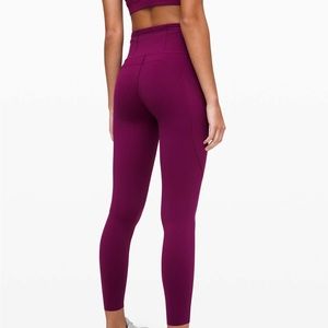 🍋 Lululemon Fast and Free 25” Tights